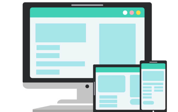 パソコン・タブレット・スマートフォンのイラスト